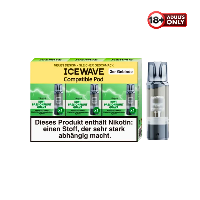Ice Wave Pods Kiwi Passionfruit Guava